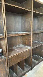 lot 3009 image: Book Shelf 80 inches tall, 30 inches wide and 18 inches deep