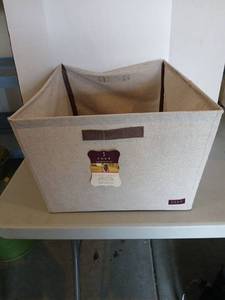 lot 3122 image: POET Clothes Reuse Laundry Basket 17.25 x 11 x 22.5 in, 17.5 x 14 tealbasket,