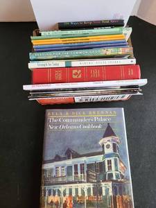 lot 3402 image: Books, including New Orleans Cookbook