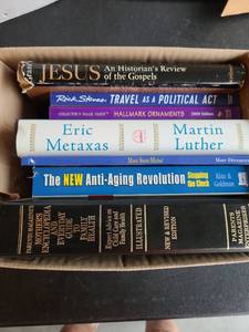 lot 3410 image: Books, including The New Anti - Aging Revolution.
