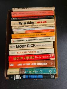 lot 3415 image: Paperbacks, including Moby Dick