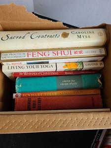 lot 3419 image: Books, including Living Your Yoga