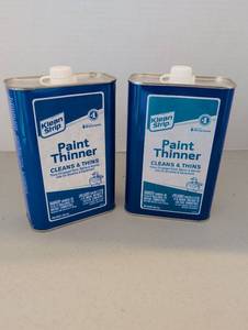 lot 3508 image: Klean Strip Paint Thinner 1 Quart 2-Pack