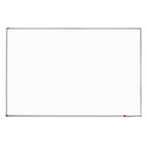 lot 5 image: Quartet Porcelain Whiteboard 96 x 48 8 x 4 Magnetic Aluminum Frame - Whiteboards - Retail $760