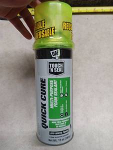 lot 43 image: Spray Foam Sealant  Straw Application Method 12 oz  Aerosol Can  Beige  2-31 Expansion Ratio