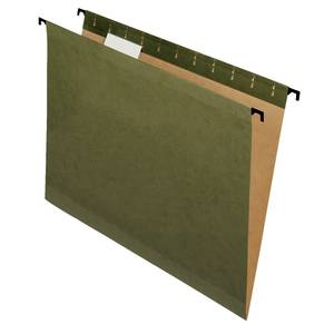 lot 51 image: Pendaflex� SureHook Reinforced Hanging File Folders  Letter Size  Green  Box Of 10 Folders - lot of 3