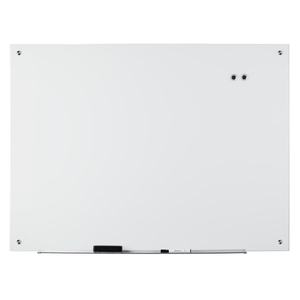 lot 76 image: Brand New WorkPro Magnetic Glass Unframed Dry-Erase Whiteboard  36  x 48 - White - Retail $207