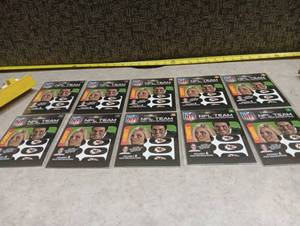 lot 78 image: Kansas City Chiefs NFL Eyeblack Strips (6 Each) lot of 10 - Retail $21