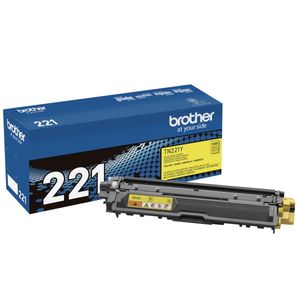 lot 87 image: Brother Genuine TN221Y Yellow Standard-yield Printer Toner Cartridge - Retail $75
