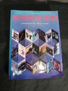 lot 7039 image: Easy Piano 100 Pop Hits of the 90s arranged by Dan Coates