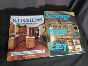 lot 7047 image: 2 Home Improvement Books Kitchens and Storage Made Easy