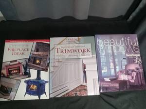 lot 7049 image: 3 Home Design Books Fireplace Ideas, Architectural Trimwork, Beautiful Windows
