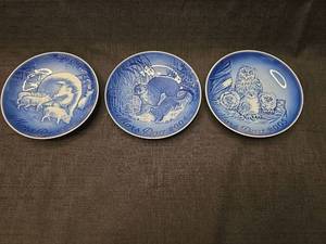 lot 1374 image: Bing & Gr�ndahl Fathers Day Plates 4-Piece Set 2003-2008