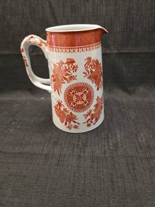 lot 1409 image: Copeland Spode Fine Slough Pitcher Red Transfer Print