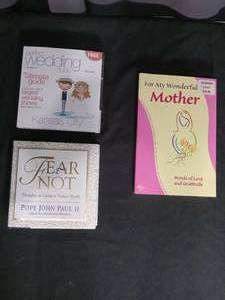 lot 6887 image: Lot of 5 Books Pope John Paul II, Mother, Wedding Guide, Craft and Parenting