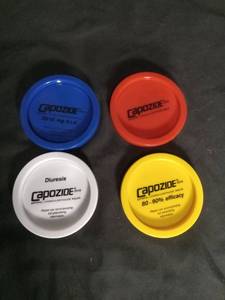 lot 6918 image: Capozide Pharmaceutical Promotional coaster Set of 4