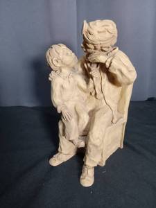 lot 6929 image: Abbey press plaster sculpture