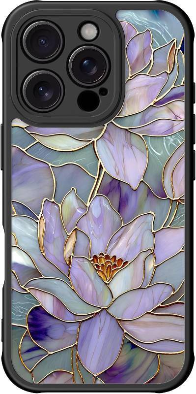 lot 10265 image: DEENAKIN iPhone 16 Pro Case - Cute Floral, Translucent Matte, MagSafe