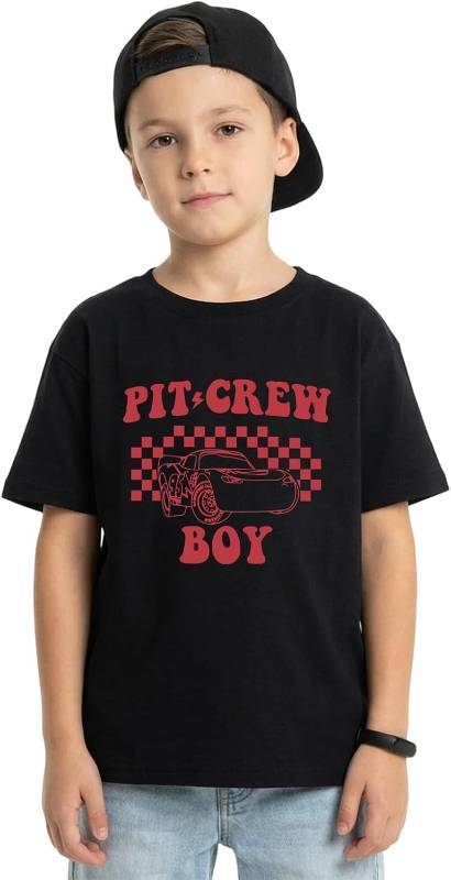 lot 10942 image: Cars Shirt Dad Mom Boy Family Tshirt Race Car Themed Tee size 10