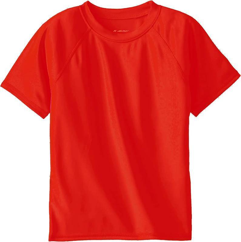 lot 6916 image: Kanu Surf Boys Short Sleeve UPF 50 Rashguard Swim Shirt - 2T