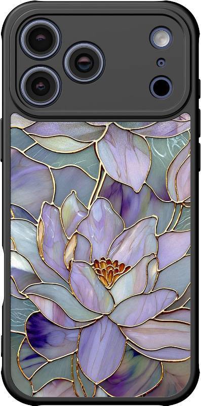 lot 7312 image: DEENAKIN iPhone 17 Pro Max Case - Translucent Matte Floral Cover, MagSafe