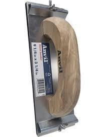 lot 17614 image: Anvil Hand Sander 9-14 x 3-14 - Durable & Ergonomic Sanding Tool
