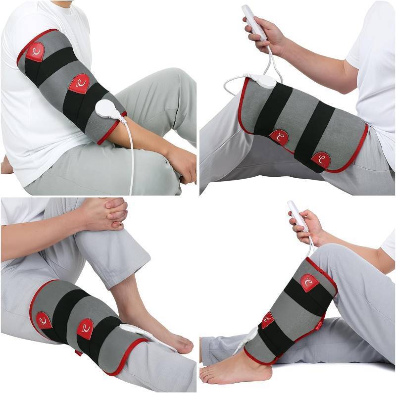 lot 18292 image: Comfytemp Leg Heating Pad, FSA Eligible Items Only List Wearable Heat Pad for Leg and Calf, HSA Electric Heat Wrap for ThighKneeArmHamstring Soothing Warmth, Birthday Gifts for MomWomenWifeHer