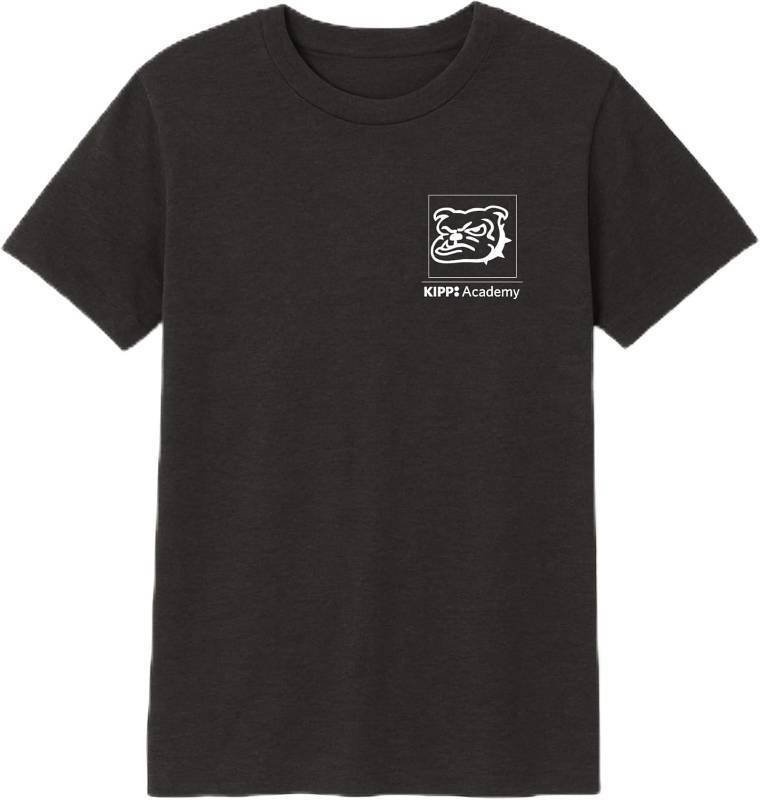 lot 1718 image: Unisex Adult Kipp Adult Academy Middle Short Sleeve Spirit Tee Medium Grey