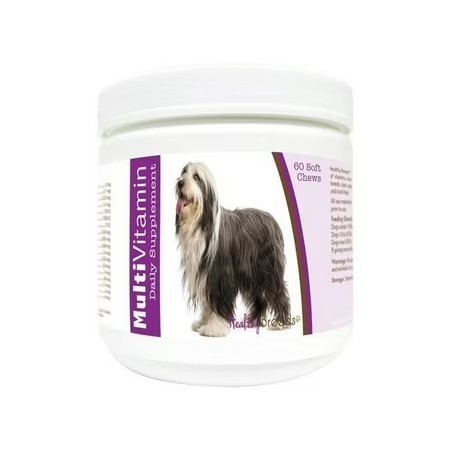 lot 9183 image: Healthy Breeds 840235179191 Bearded Collie Multi-Vitamin Soft Chews - 60 Count