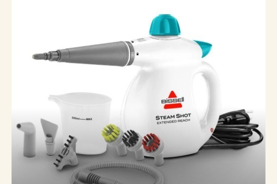 lot 26225 image: Bissell Steam Shot Extended Reach Model 4171W (Accessories NOT Included)