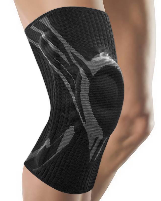 lot 26424 image: Knee Compression Sleeve - 7 UPGRADED FEATURES - Knee Brace for Men & Women, Knee Support for Running, Gym, Hiking, Sports, Black, Large