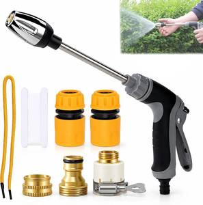 lot 3967 image: Pressure Washer Gun Hose Nozzle, Hydro Power Water Jet Cleaner, Adjustable Nozzle Pressure Washer Attachment for Car, Patio, Driveway & Outdoor Cleaning