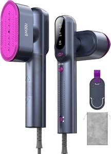 lot 2971 image: Travel Steamer for Clothes,100-240V Travel Steamer & Iron 2 in 1 with Fast Heat-Up,1200W Portable Handheld Garment Steamer,Travel Size,Large Heat Panel,Fabric Quick Wrinkle Remover for Global & Europe