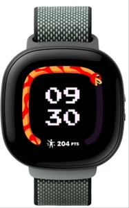 lot 2980 image: Fitbit Google Ace LTE - Kids Smartwatch with Call, Message, GPS, and Activity-Based Games, Ace Pass Data Plan Required - Mild - Strange Arcade - Retail $179.82
