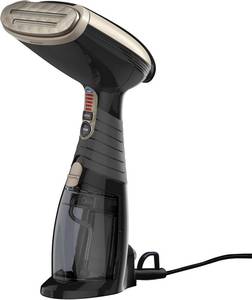 lot 4161 image: Conair Handheld Garment Steamer for Clothes, Turbo ExtremeSteam 1875W Fabric Steamer, Portable Handheld Design, Strong Penetrating Steam, Amazon Exclusive, Black
