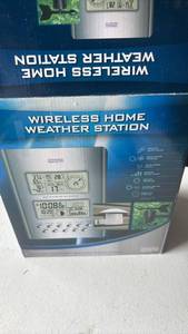 lot 124 image: Springfield Precisetemp Digital Wireless Weather Station Wind Sensorsee Script