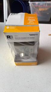 lot 137 image: Reliabilt Electronic Deadbolt with Keypad 5059215