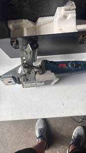 lot 142 image: Ryobi JM-100 Double Insulated Jointer Machine 120V 5.3A 9000 RPM