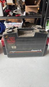 lot 161 image: 027711070108 Fenwick 4x4 Hi Tech Satchel Fishing Tackle Box