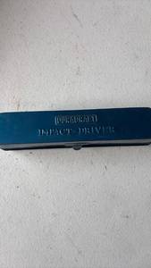 lot 168 image: Durapraft Impact Driver Bit Set with Case