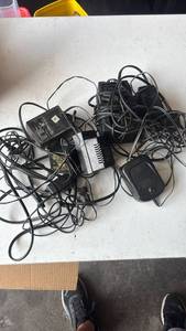 lot 178 image: Lot of Power Tool Chargers and Transformers - UNTESTED