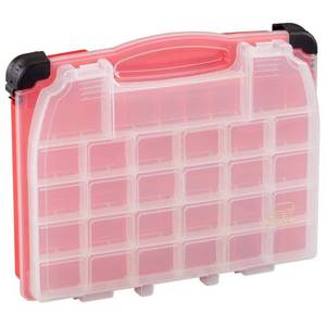 lot 198 image: Plano Stow N Go Singled-Sided LockJaw 15-54 Adjustable Compartment Box 14.5  Wx3