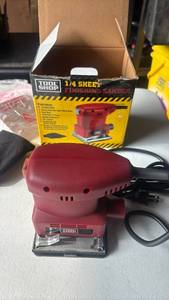 lot 205 image: Tool Shop 14 Sheet Finishing Sander Model S1B-AJ-110x100