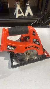 lot 228 image: Black & Decker Fire Storm 14.4V Electric Circular Saw
