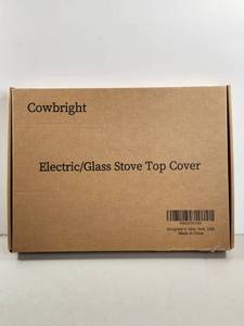 lot 177 image: Cowbright ElectricGlass Stove Top Cover X0032OC1XB