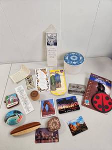 lot 225 image: Lot of Travel Souvenirs and Collectible Items Mixed Destination Memorabilia