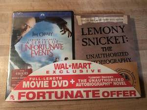 lot 2012 image: Lemony Snickets A Series of Unfortunate Events DVD Fortuna Edition - sealed