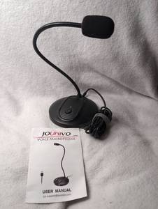 lot 2015 image: Jounivo JV-601 Voice Microphone USB Desktop Mic