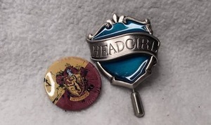 lot 2020 image: Harry Potter Gryffindor and Headgirl Pin Lot-2 ct