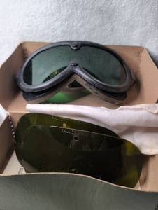 lot 2518 image: Military Laser Ballistic Protection Goggles One Pair with Interchangeable Lenses